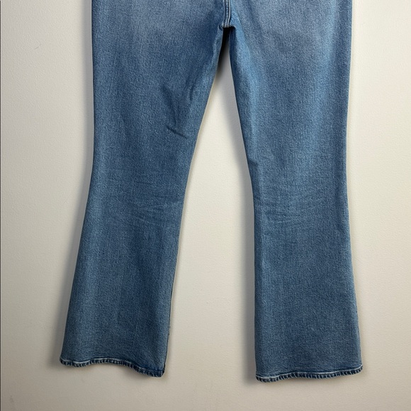 Madewell The Perfect Vintage Flare Jeans Size 27 Heritage Stretch Blue Denim - Picture 11 of 16